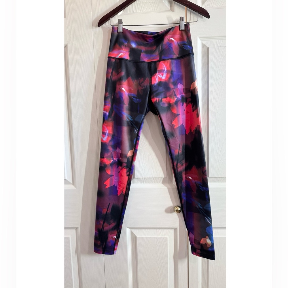 FILA SPORT MULTI-COLOR LEGGING - HIGH RISE - TRU-DRY - SIZE M